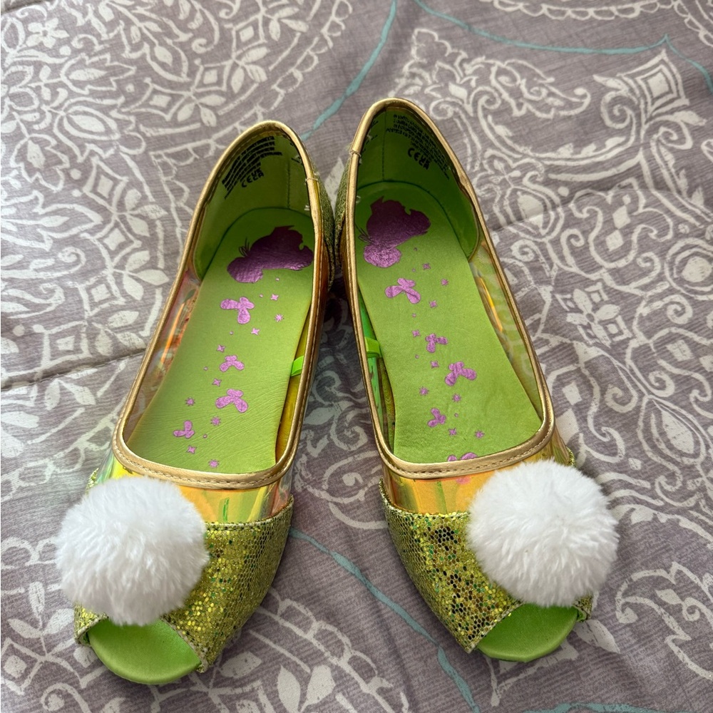 Tinkerbell dress up shoes